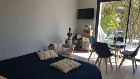 Charmante Maison avec jardin à Mornas, Maison 2 personnes à Mornas - Photo 16