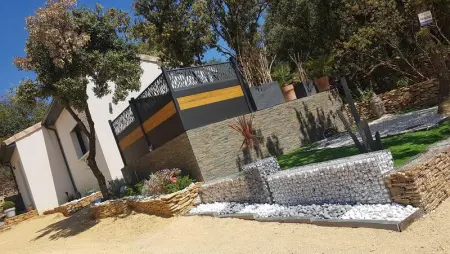 Charmante Maison avec jardin à Mornas, Maison 2 personnes à Mornas - Photo 28