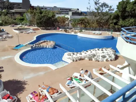 Appartement à Santa Cruz de Tenerife, Studio accueillant à Santa Cruz, 33 m², piscine partagée - L1065941