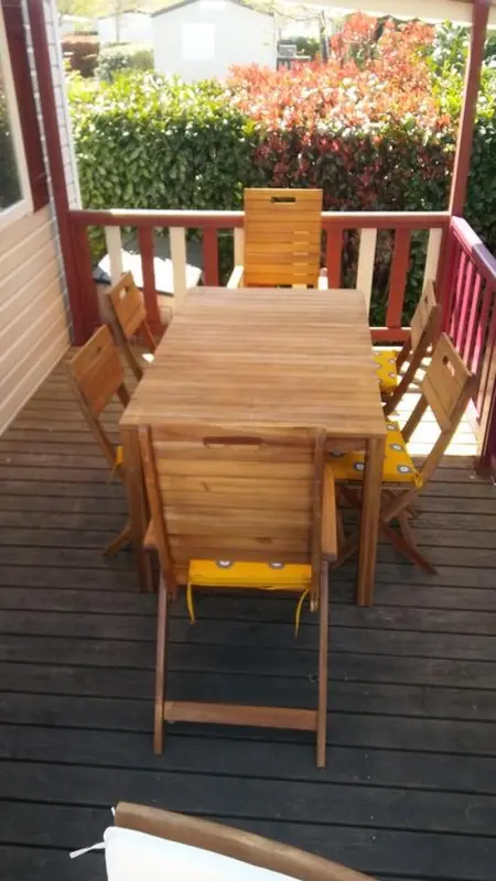 Bungalow charmant Gastes piscine privée, Bungalow 7 personnes à Gastes - Photo 1