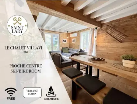Chalet à Saint Lary Soulan, Chalet charmant à Saint-Lary-Soulan avec cheminée - L1066184