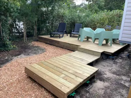 Bungalow familial à Lège-Cap-Ferret avec piscine partagée - Photo 19