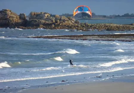 Appartement spacieux vue mer Trévou, Appartement 6 personnes à Trévou Tréguignec - Photo 12