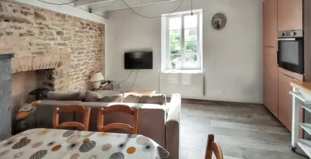 Maison à Quimperlé, Maison charmante à Quimperlé avec cheminée - L1066386