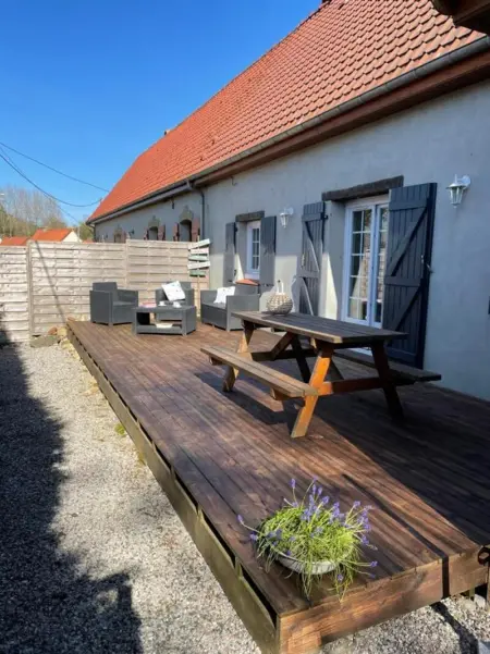 Maison à Lottinghen, Maison familiale avec piscine partagée à Lottinghen - L1066466