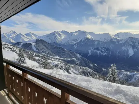 Appartement à L'Alpe d'Huez, Appartement cosy à L'Alpe d'Huez 27 m² avec vue montagne - L1066629