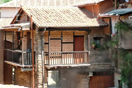 Maison à Robledillo de Gata, Maison charmante à Robledillo de Gata avec cheminée et terrasse - L1066652