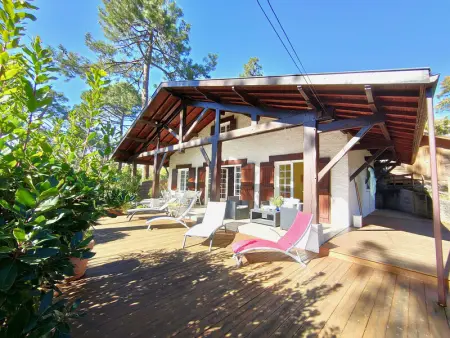 Villa landaise lumineuse avec jardin, proche plages et commerces à Piraillan - Photo 1