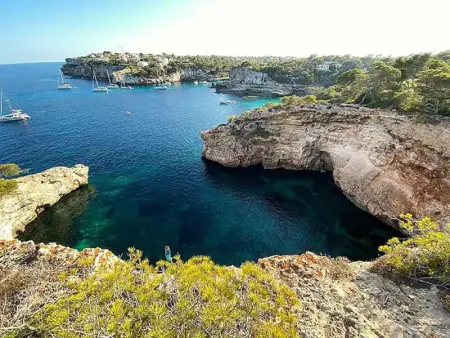 Villa à Cala Santanyí, Villa de luxe à Majorque avec piscine chauffée, jardin et Wi-Fi - L1068807