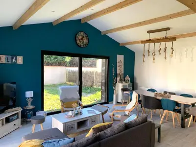 Maison à Brem, Maison 5 pièces avec wifi, près plage et centre, Brem sur Mer - L1068809