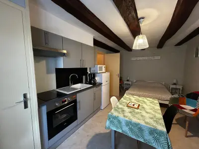 Appartement à La Roche Posay, Studio centre La Roche-Posay, Wifi, parking gratuit - L1068819