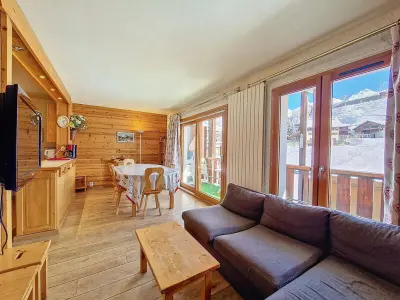 Appartement à La Clusaz, La Clusaz: Appartement 2 ch, 6 pers, WiFi, Animaux acceptés - L1068843