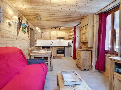 Appartement à La Clusaz, La Clusaz: Charmant 35m² avec Wifi et Animaux Bienvenus - L1068851