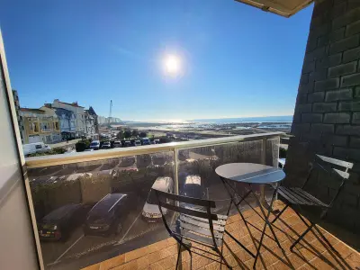 Appartement à Les Sables d'Olonne, Studio neuf proche plage et commerces, balcon vue mer - L1068860