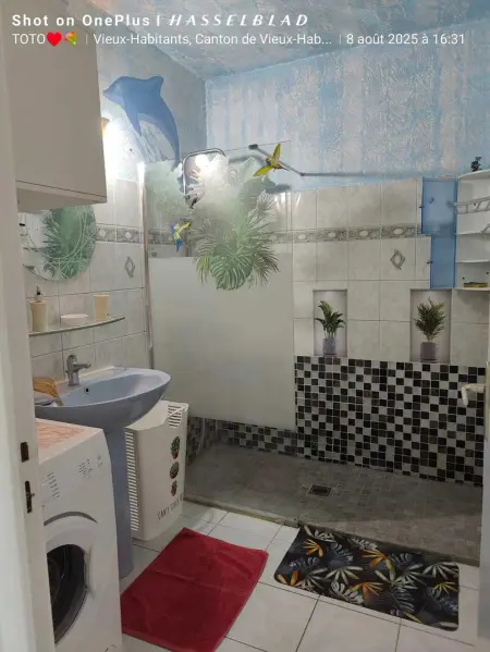 Maison charmante vue sur mer à Vieux-Habitants, Maison 4 personnes à Vieux Habitants - Photo 30