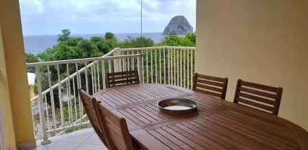 Maison confortable au Diamant avec vue sur la mer - Photo 9