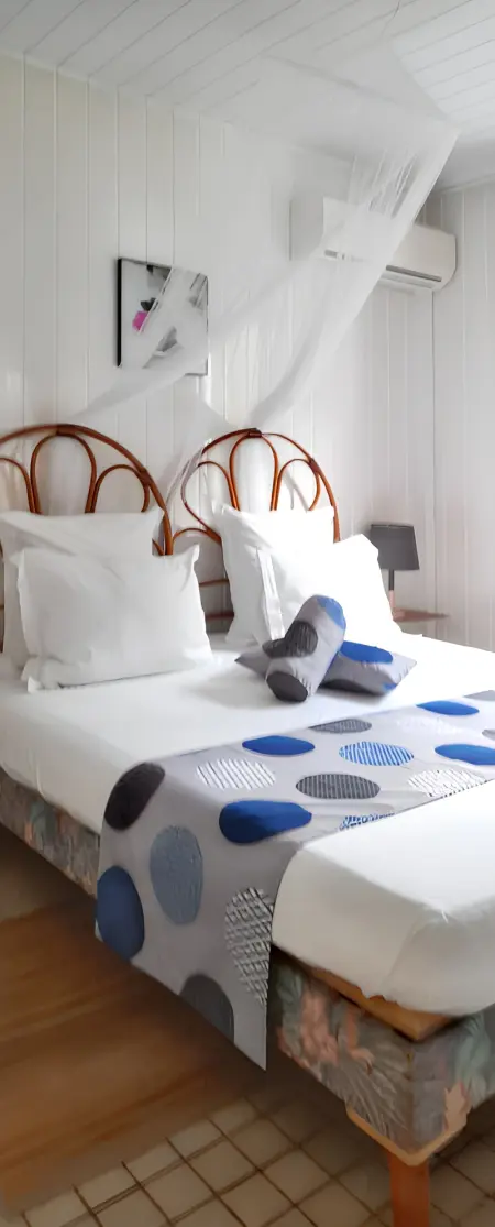 Bungalow accueillant à Bouillante avec climatisation et terrasse - Photo 15