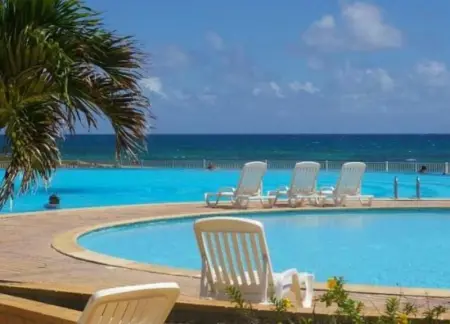 Studio Confort Anse Des Rochers 27m² Piscine, Appartement 2 personnes à Saint François - Photo 6