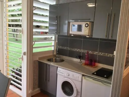 Studio Confort Anse Des Rochers 27m² Piscine, Appartement 2 personnes à Saint François - Photo 8