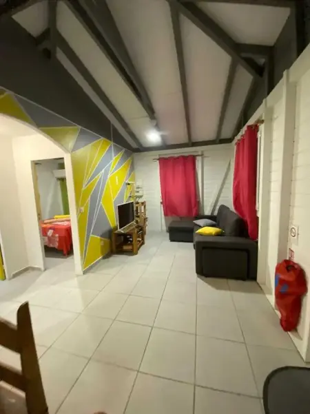 Bungalow charmant à Anse-Bertrand avec terrasse privée - Photo 6