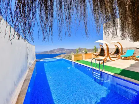 Villa à Kaş, Charmante Villa avec Vue sur la Mer à Kaş + Piscine Privée - L1069220