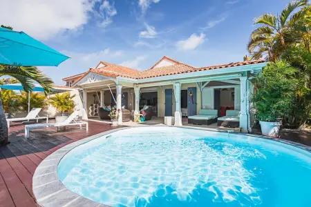 Villa de luxe à Saint-François avec piscine privée et vue mer. - Photo 1