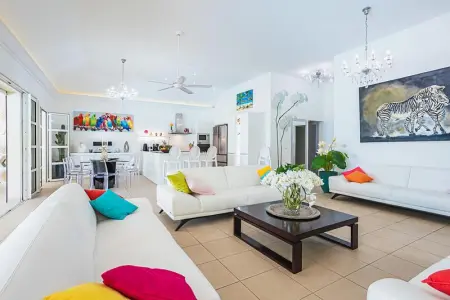 Villa de luxe à Saint-François avec piscine privée et vue mer. - Photo 6