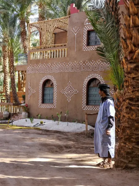 Maison de charme à Zagora avec piscine, Maison 10 personnes à Zagora - Photo 6
