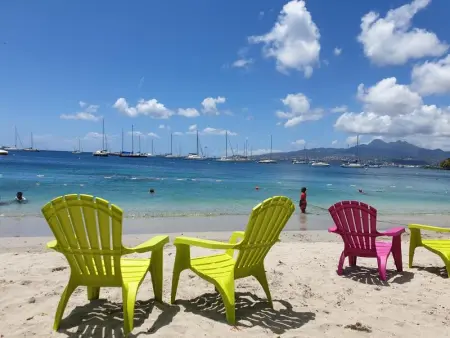 Appartement spacieux Les Trois-Îlets 90 m² vue sur mer - Photo 2