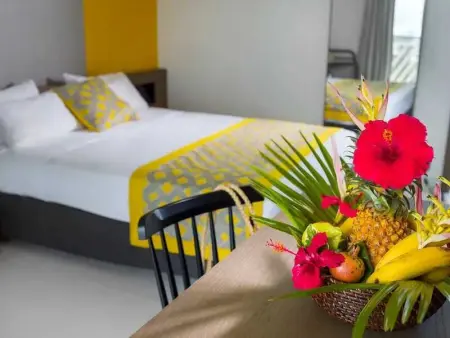 Charmant studio à Saint François 25 m² avec piscine - Photo 4