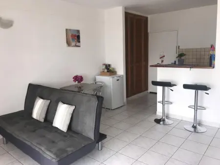 Appartement à La Trinité, Studio avec vue sur mer à La Trinité - 30 m² - Climatisé - L1069406