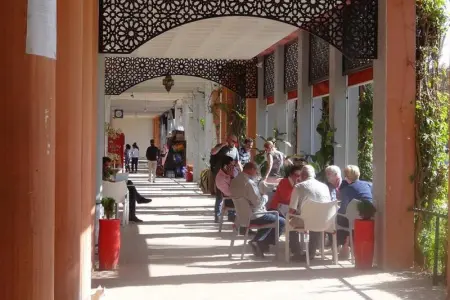 Triplex charmant à Annakhil, Marrakech avec piscine partagée - Photo 14