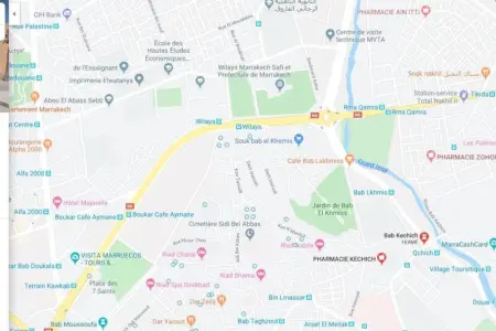 Triplex charmant à Annakhil, Marrakech avec piscine partagée - Photo 17