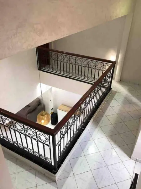 Triplex charmant à Annakhil, Marrakech avec piscine partagée - Photo 24