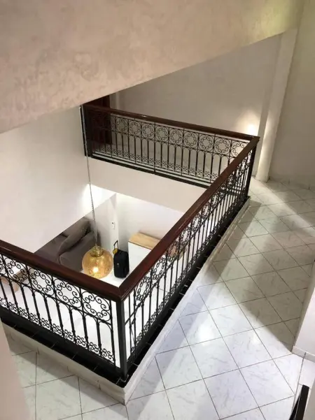 Triplex charmant à Annakhil, Marrakech avec piscine partagée - Photo 50