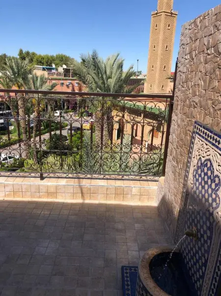 Triplex charmant à Annakhil, Marrakech avec piscine partagée - Photo 64