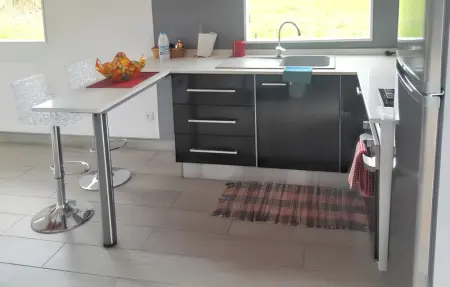 Bungalow charmant Le Moule + Jardin, Bungalow 4 personnes à Le moule - Photo 4