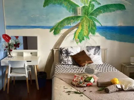 Appartement à Le Port, Studio confortable Le Port 24 m² avec piscine partagée - L1069500