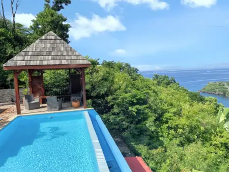 Charmant Bungalow avec vue sur la mer à Marigot, 60 m², piscine. - Photo 6