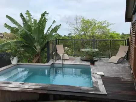 Villa à Le Gosier, Villa charmante au Gosier avec piscine privée ouverte toute l'année - L1069595