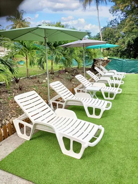 Bungalow charmant au Moule avec piscine et jardin - Photo 9