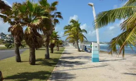 Bungalow charmant au Moule avec piscine et jardin - Photo 15