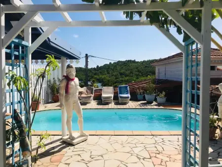 Maison à Le Vauclin, Maison charmante au Vauclin avec piscine partagée - L1069650