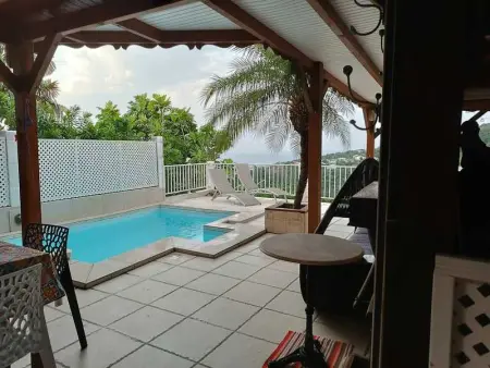 Villa avec vue sur mer à Vieux Habitants, piscine - Photo 2