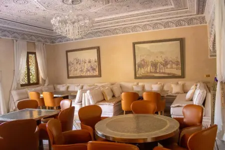 Villa spacieuse avec piscine à Marrakech 448 m² vue montagne - Photo 9