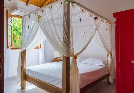 Maison cosy avec jardin à Anse-Bertrand, Maison 2 personnes à Anse Bertrand - Photo 6