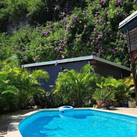 Villa cosy avec piscine privée - Le Gosier., Villa 2 personnes à Le Gosier - Photo 9