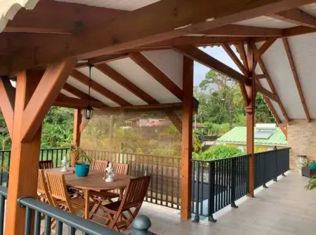 Studio cosy à Capesterre-Belle-Eau avec terrasse - Photo 1