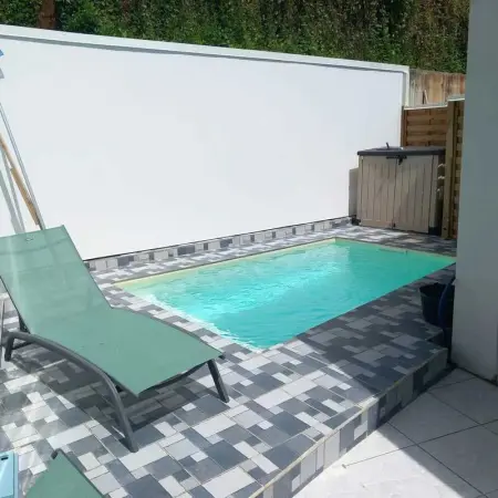 Appartement à Sainte Marie, Appartement charmant avec piscine privée à Sainte-Marie, 40 m² - L1069734
