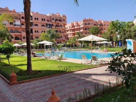 Appartement à Marrakech, Appartement agréable à Marrakech avec piscine partagée - L1069752